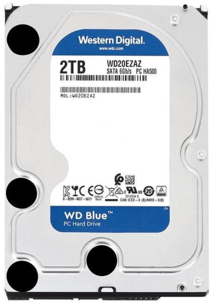 Hard-disk Western Digital WD20EZAZ, 2TB, SATA 3, 5400 rpm, 256MB, 3.5"