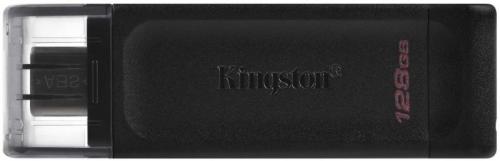 Memorie USB Kingston DataTraveler 70 DT70/128GB, 128GB, USB-C 3.2, Black