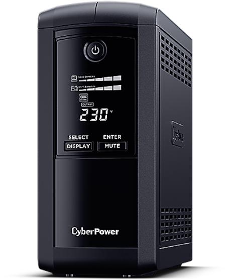UPS CyberPower VP700ELCD, 700VA/390W, Black