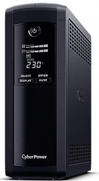 1 x UPS CyberPower VP1200ELCD, 1200VA/720W, Black
