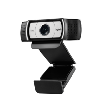 1 x Camera Web Logitech C930E, FullHD, 1.2X digital zoom, 2 x microfon, autofocus, Black
