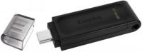 1 x Memorie USB Kingston DataTraveler 70 DT70/64GB, 64GB, USB-C 3.2, Black