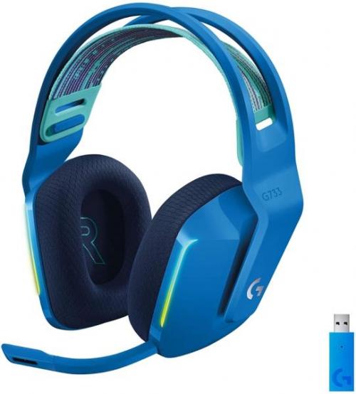 Casti gaming wireless Logitech G733, Blue