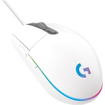 Mouse gaming Logitech G203, White