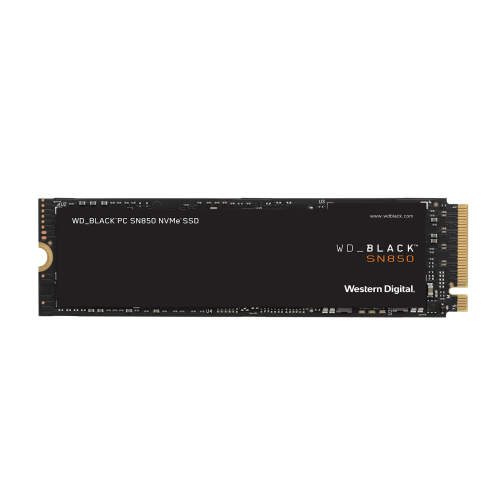 SSD WD Black SN850, 500GB, 3D NAND, M.2 NVMe, PCIe Gen4 x4
