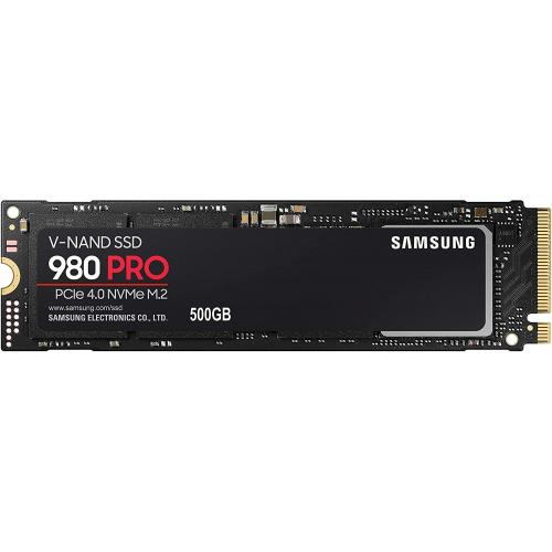 SSD Samsung 980 PRO, 500 GB, M.2 2280, R/W 6900MB/5000MB, PCI Express 4.0 x4 (NVMe), retail
