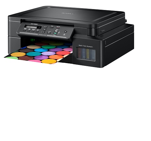 Multifunctional inkjet CISS Brother DCP-T520W, print/scan/copy, A4, 17 ppm mono, 9.5 ppm color, WiFi direct, USB 2.0