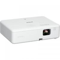 1 x Videoproiector Epson CO-W01, 3LCD, WXGA(1200x800), 3000lm, 16000:1, HDMI, Alb + bonus: ecran proiectie 160x120cm